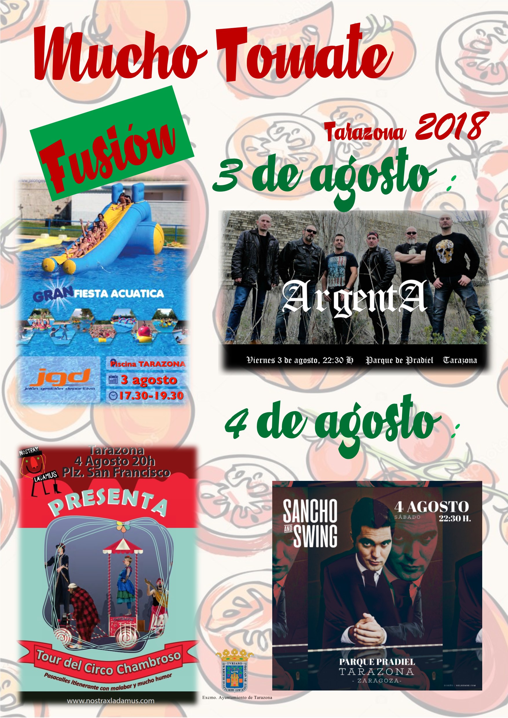 El Festival Mucho Tomate Fusión de Tarazona ofrece este fin de semana actividades para todos los públicos